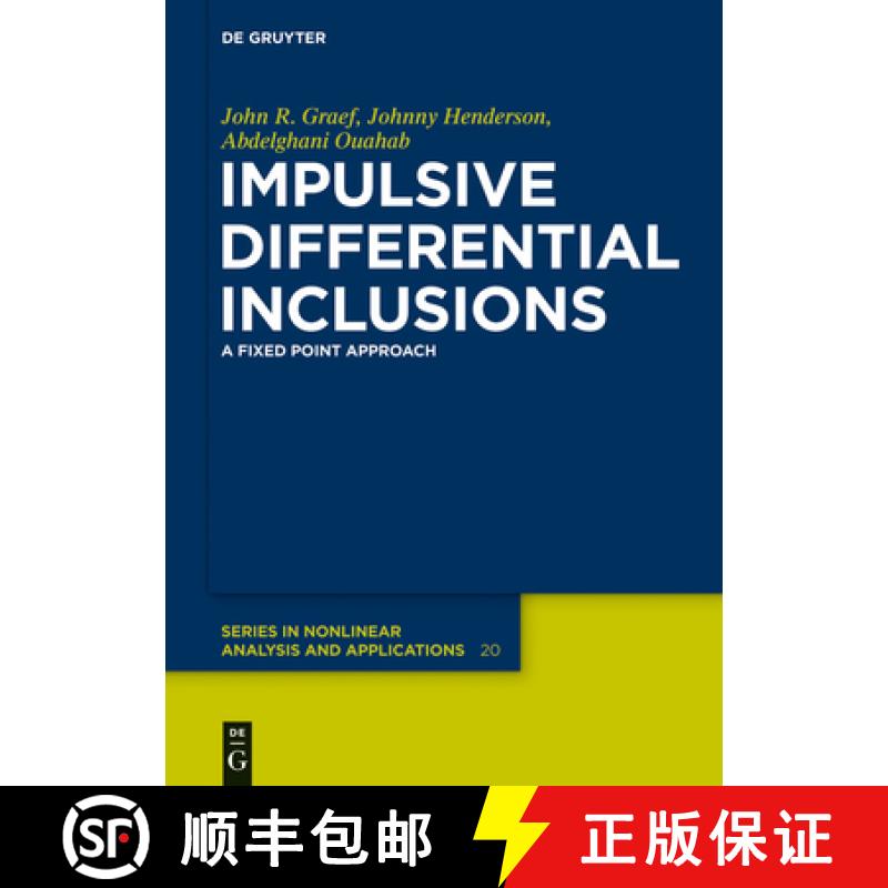 预订 Impulsive Differential Inclusions: A Fixed Point Approach [9783110293616]