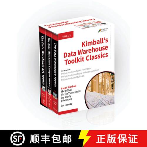 【3-4周达】Kimball'S Data Warehouse Toolkit Classics:The Data Warehouse Toolkit,3Rd Edition;The Data ... [9781118875186]