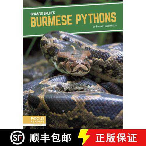 【3-4周达】Invasive Species: Burmese Pythons [9781644939000]