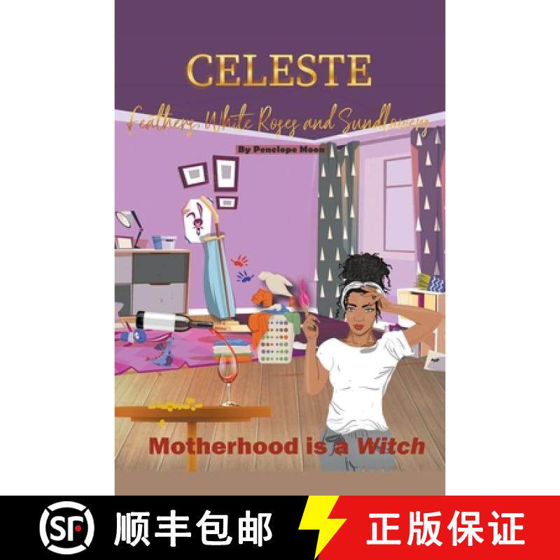 【3-4周达】Celeste: Feathers, white roses and sunflowers [9781646204755]图片
