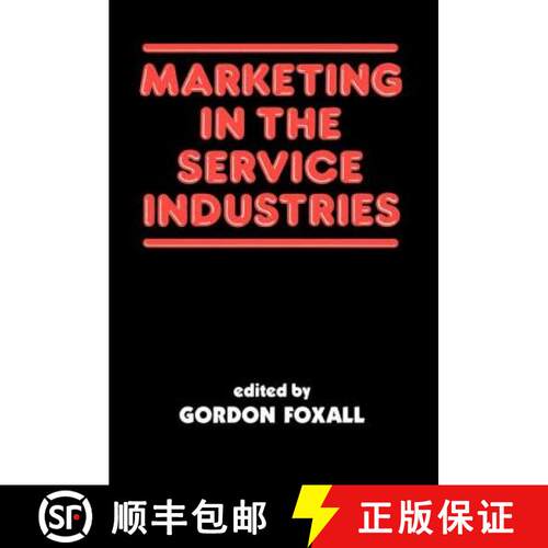 【3-4周达】精装 Marketing in the Service Industries : Marketing Service Inds [9780714632704]