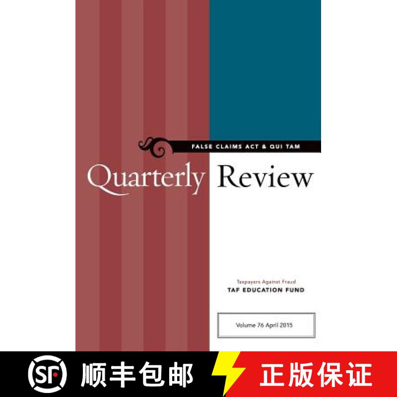 【4周达】False Claims Act & Qui Tam Quarterly Review [9780991523948]