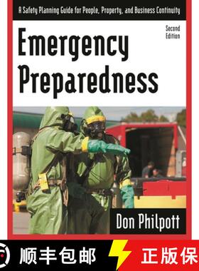 【3-4周达】Emergency Preparedness: A Safety Planning Guide for People, Property and Business Continui... [9781598887914]