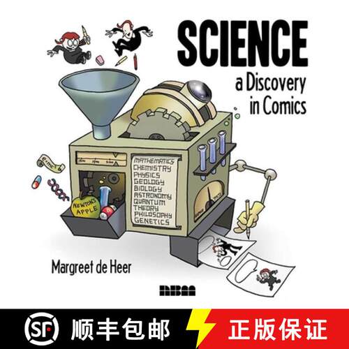 【3-4周达】精装 Science - A Discovery In Comics [9781561637508]