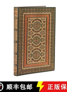 【3-4周达】Paperblanks Daphnis Daphnis & Chloe Softcover Flexi MIDI Unlined Elastic Band 176 Pg 100 GSM [9781439798232]