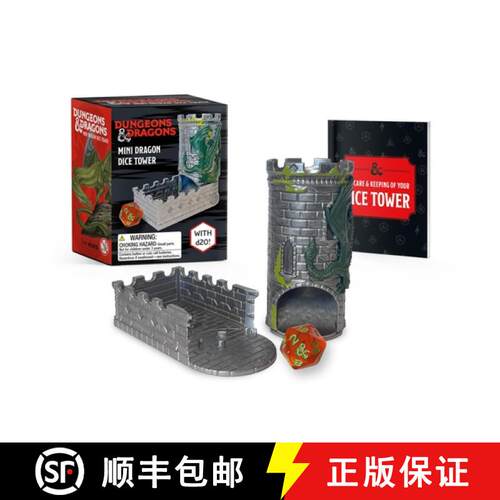 【3-4周达】Dungeons & Dragons: Mini Dragon Dice Tower [9780762489718]