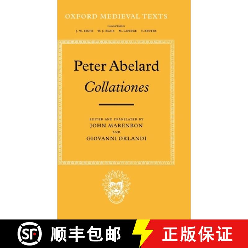 【2-3周达】Peter Abelard: Collationes [9780198205791]