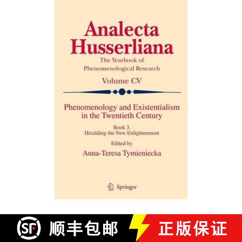 【4周达】Phenomenology and Existentialism in the Twenthieth Century: Book III. Heralding the New Enli... [9789048137848]