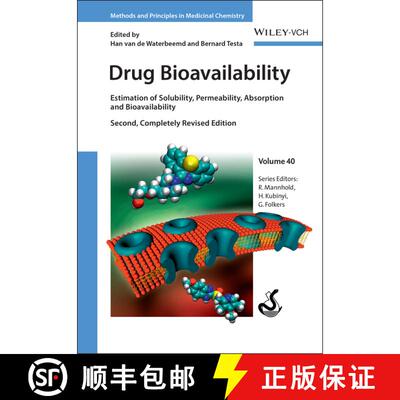 【3-4周达】Drug Bioavailability - Estimation Of Solubility, Permeability, Absorption And Bioavailabil... [9783527320516]