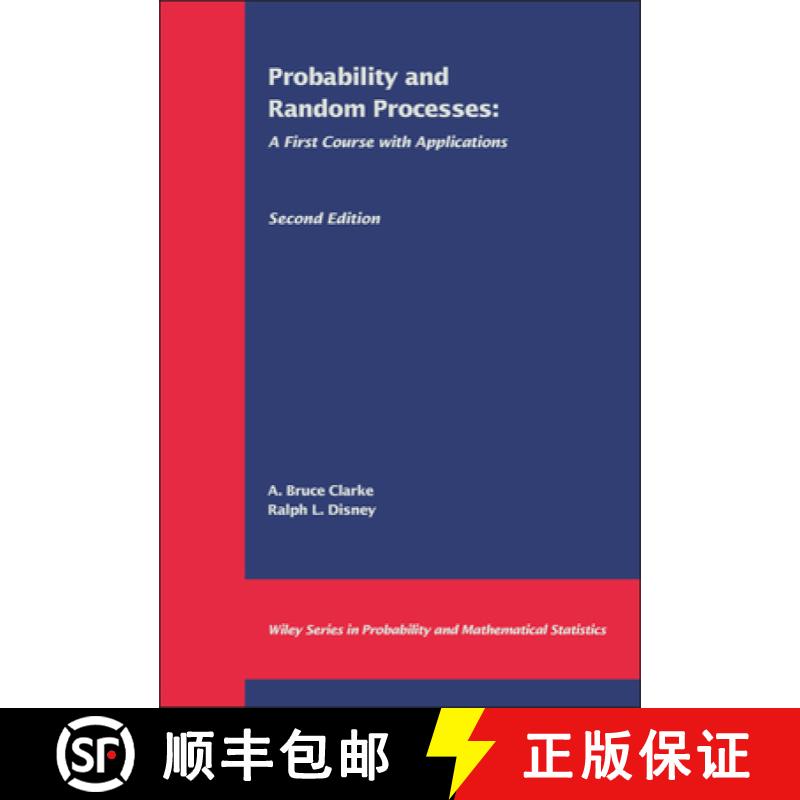 【3-4周达】Probability And Random Processes: A First Course With Applications Second Edition [Wiley工... [9780471085355]