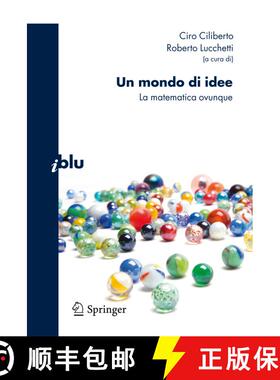 【3-4周达】Un mondo di idee : La matematica ovunque [9788847017436]