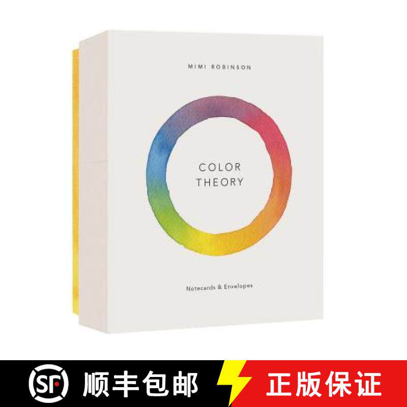 【3-4周达】Color Theory Notecards (12 Notecards 6 Designs, 12 Envelopes in a Keepsake Box) [9781616895853]