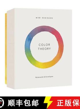 【3-4周达】Color Theory Notecards (12 Notecards 6 Designs, 12 Envelopes in a Keepsake Box) [9781616895853]