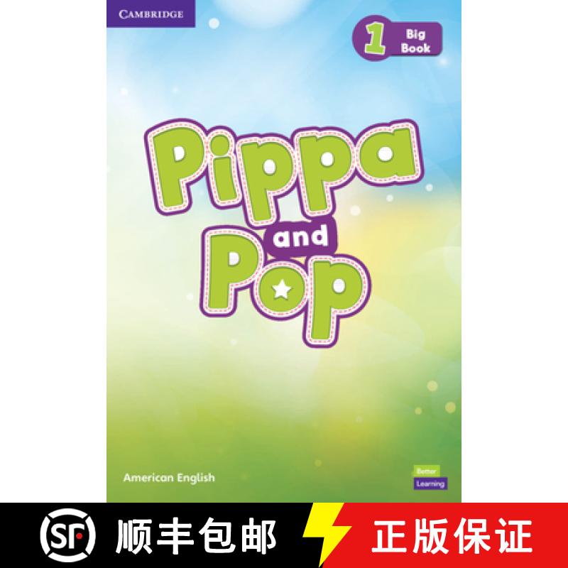 【3-4周达】Pippa and Pop Level 1 Big Book American English [9781108928595]