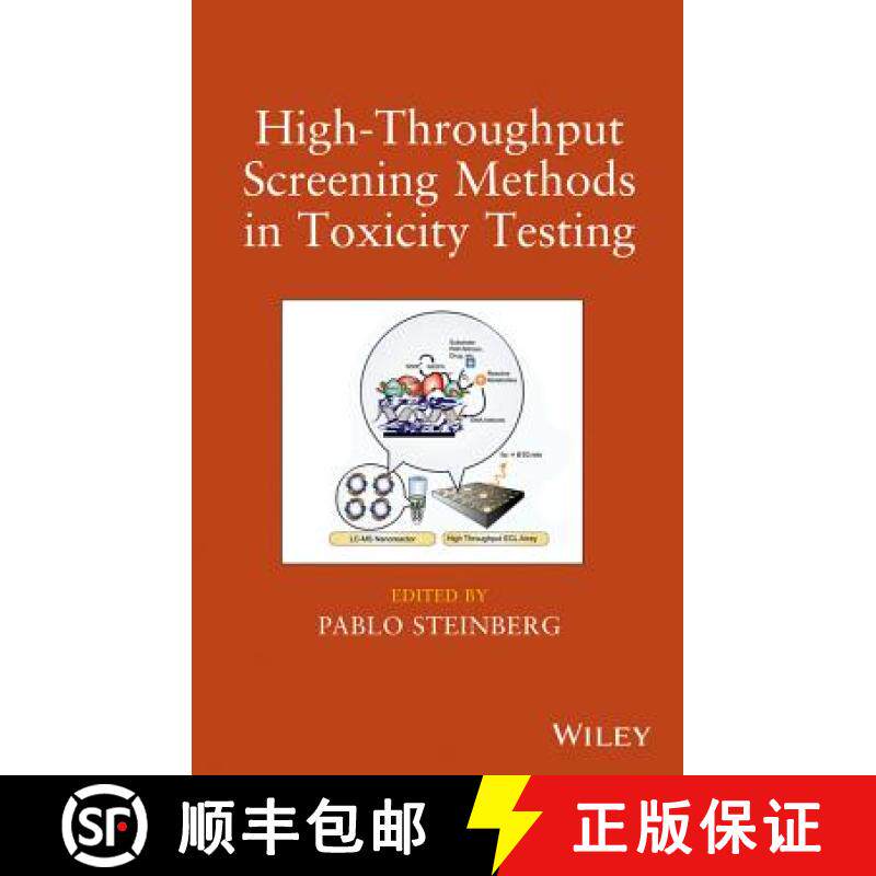 【3-4周达】High-Throughput Screening Methods In Toxicity Testing [Wiley化学化工] [9781118065631]