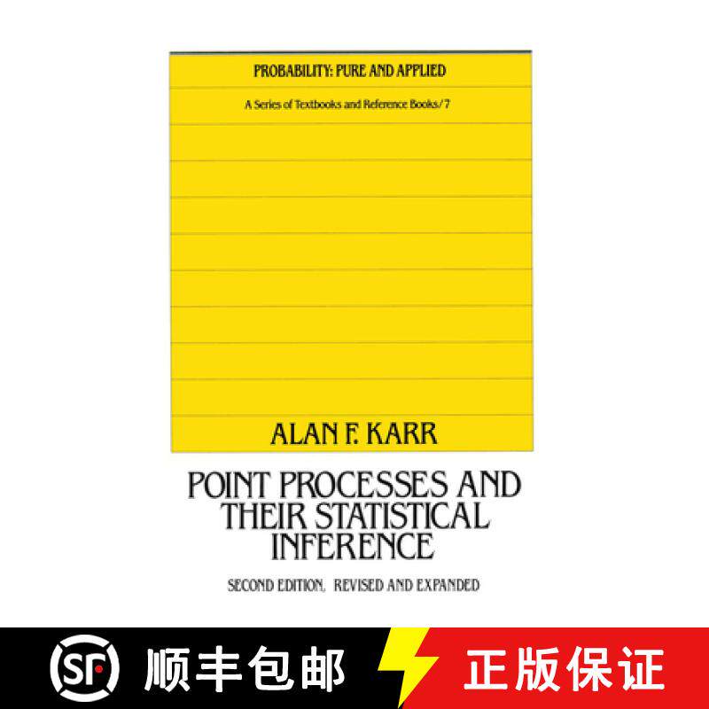 【3-4周达】Point Processes and Their Statistical Inference: Revised and Expanded [9780367580032]