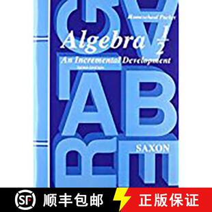 【3-4周达】Saxon Algebra 1/2 Answer Key & Tests Third Edition [9781591411727]