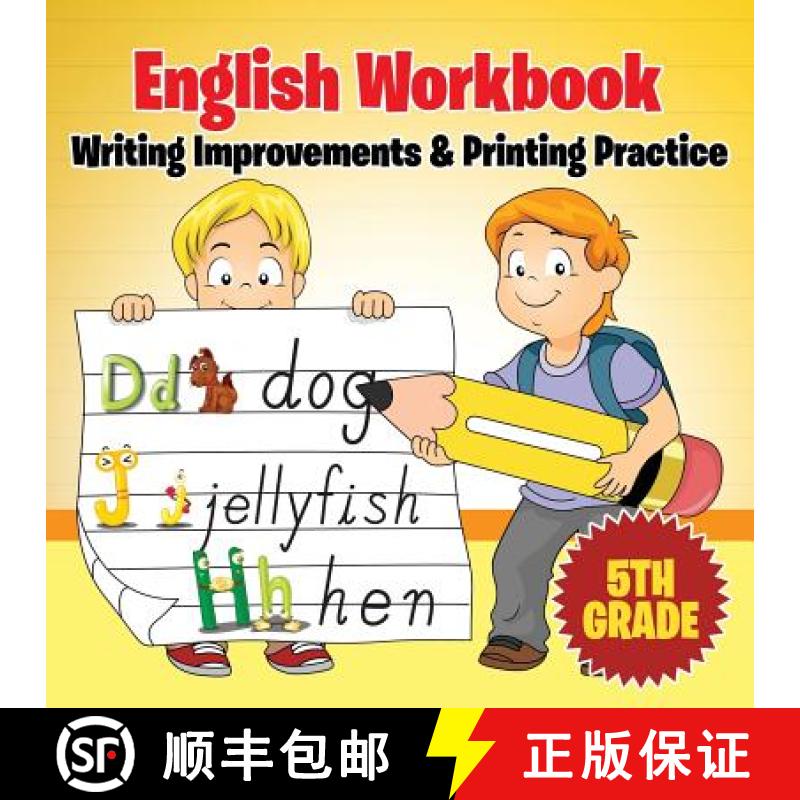 【3-4周达】5th Grade English Workbook: Writing Improvements & Printing Practice [9781682601211]
