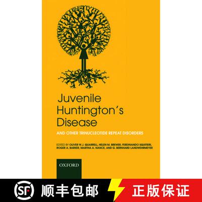 【3-4周达】精装 Juvenile Huntington's Disease: and other trinucleotide repeat disorders [9780199236121]