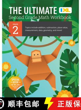 预订 IXL | The Ultimate Grade 2 Math Workbook | Multi-Digit Addition, Subtraction, Place Value, Measu... [9781947569492]