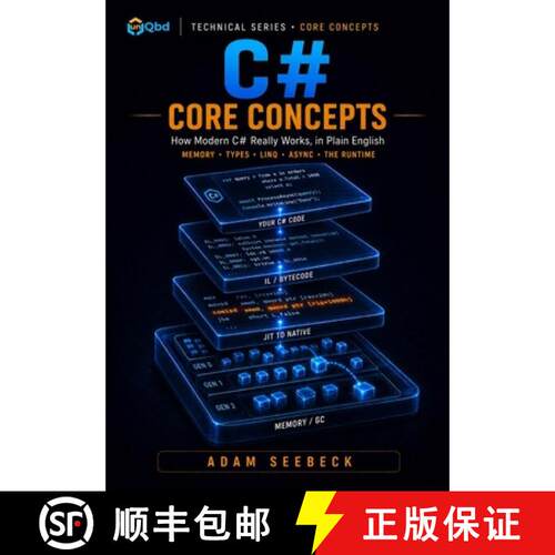 【3-4周达】C# Core Concepts: How Modern C# Really Works, in Plain English [9798903770502]
