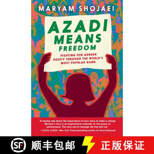 【3-4周达】精装 Azadi Means Freedom: Fighting for gender equity through the world's most popular game [9781644214893]