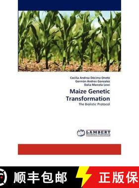 预订 Maize Genetic Transformation [9783844397215]
