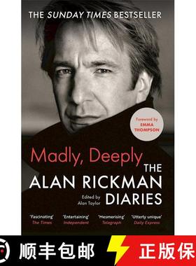 Madly, Deeply: The Alan Rickman Diaries [9781838854805]