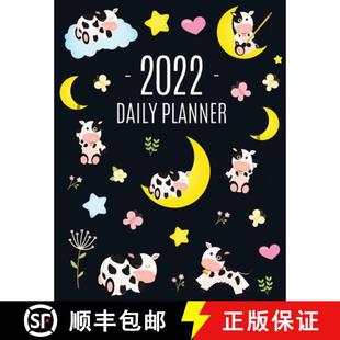 Cute Pretty Daily 2022 Cow Farm Months Organizer An... December Planner 4周达 9781970177664 January