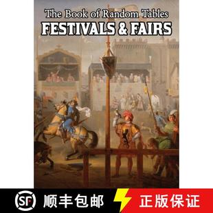 Festivals D20 Fairs Book Random 9781952089336 Fantasy Table... The Tables and D100 for 4周达