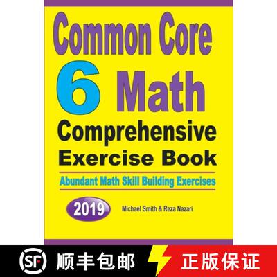 【3-4周达】Common Core 6 Math Comprehensive Exercise Book: Abundant Math Skill Building Exercises [9781646125784]