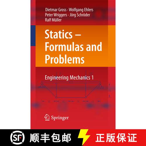 【3-4周达】Statics – Formulas and Problems: Engineering Mechanics 1 (1st ed. 2017) [9783662538531]