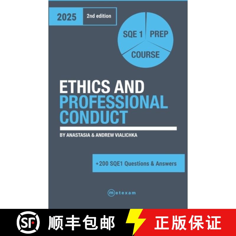 【2-3周达】Ethics and Professional Conduct. : 2025. 2nd Edition. SQE 1 Prep Course [9781917053341]