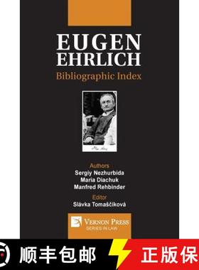 【3-4周达】Eugen Ehrlich: Bibliographic Index [9781622734849]