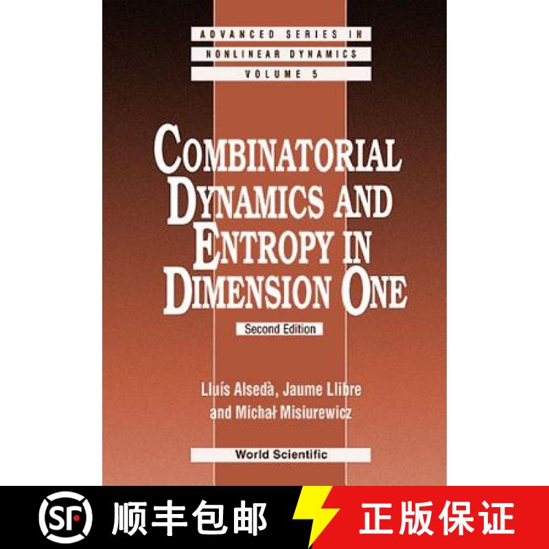 【3-4周达】Combinatorial Dynamics and Entropy in Dimension One (2nd Edition) [9789810240530]
