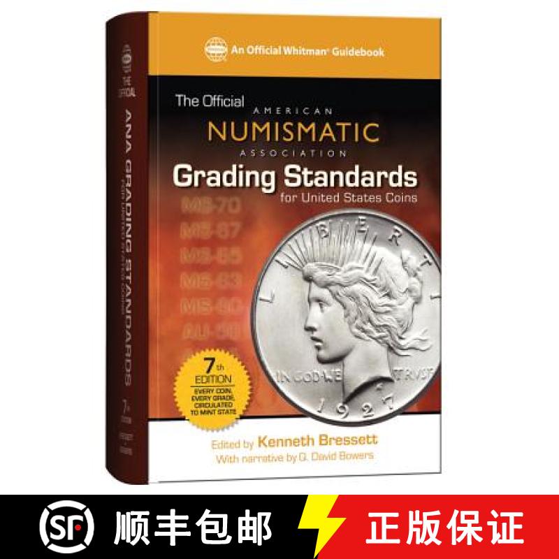 预订 The Official American Numismatic Association Grading Standards for United States Coins [9780794838249]