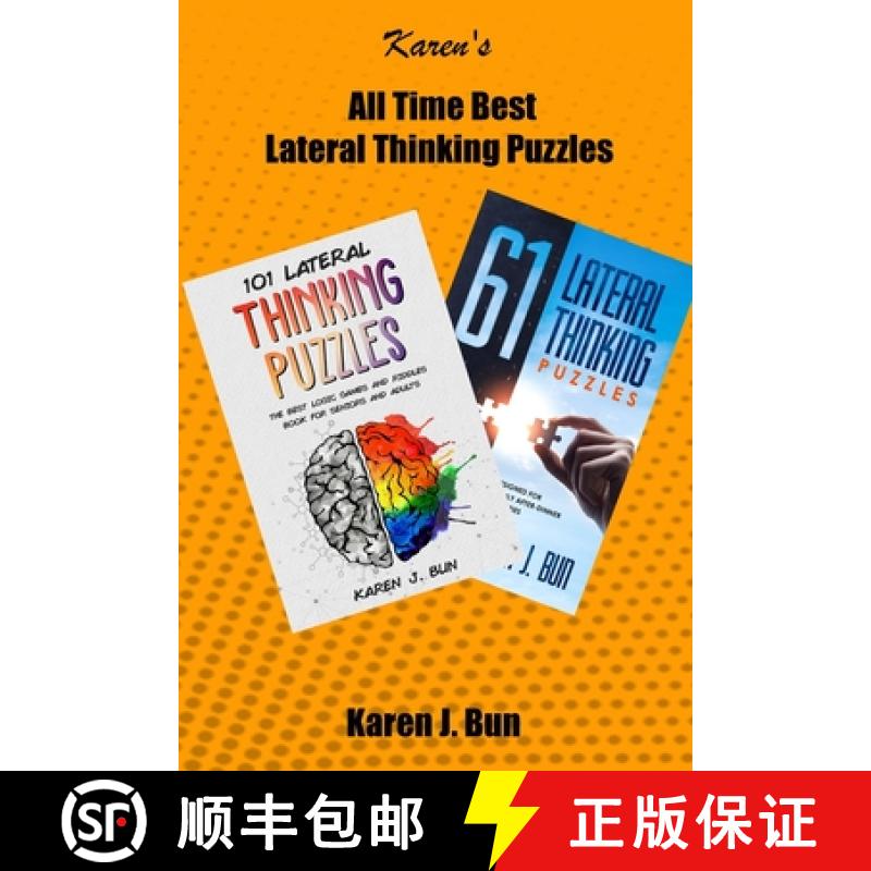 【3-4周达】All Time Best Lateral Thinking Puzzles: 2 Manuscripts In A Book With Loads Of Logic Games ... [9781702916493]
