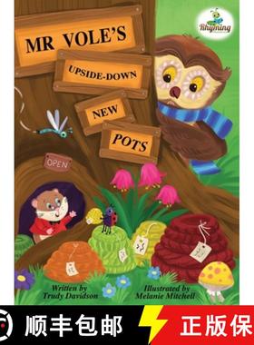 【3-4周达】Mr Vole's Upside Down New Pots: For any child who loves a woodland story, learning about a... [9781919618883]