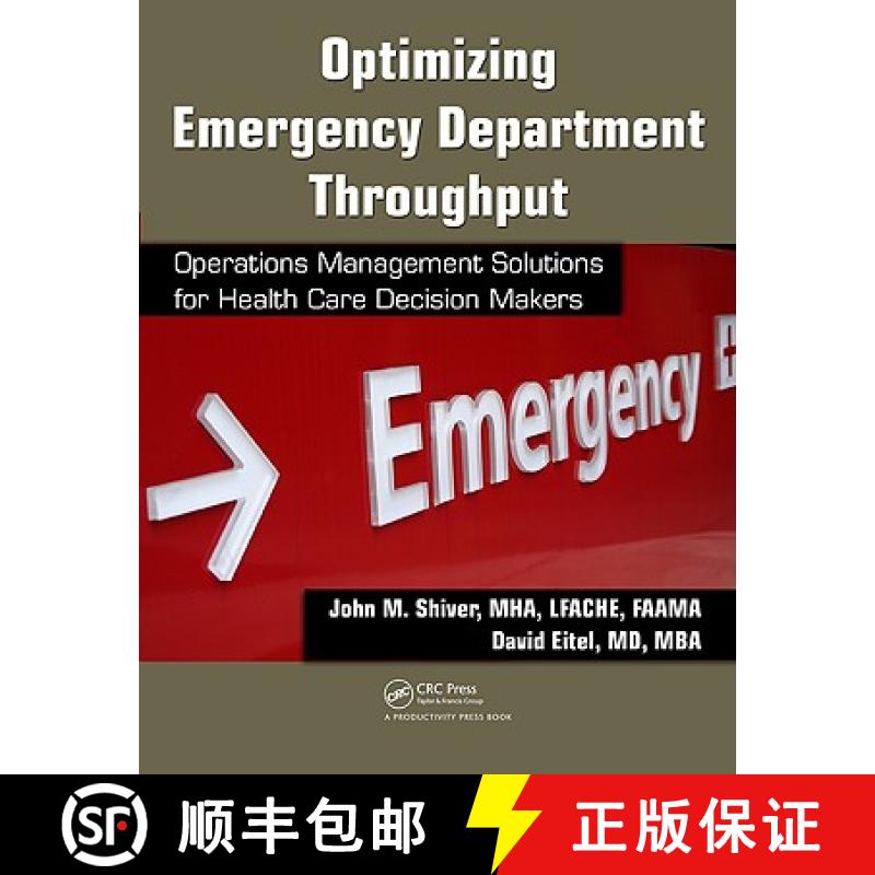 【3-4周达】Optimizing Emergency Department Throughput : Operations Management Solutions for Health Ca... [9781420083774]