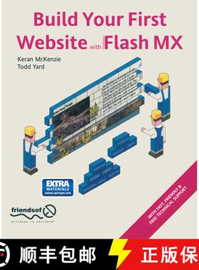【3-4周达】Build Your First Website with Macromedia Flash Mx (First Edition) (First Edition) (First E... [9781590592045]