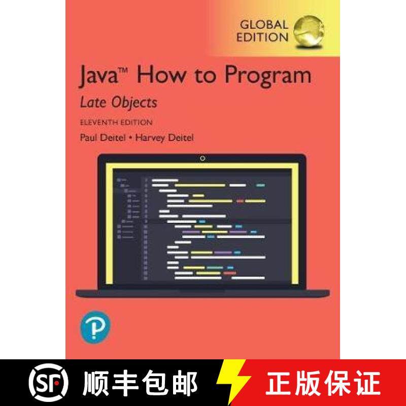 【3-4周达】Java How to Program, Late Objects, Global Edition [9781292273730]