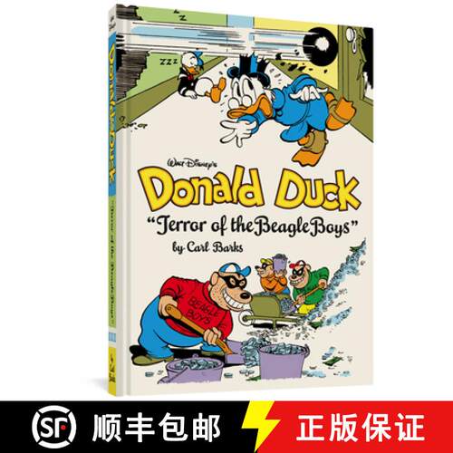 【3-4周达】精装 Walt Disney's Donald Duck: terror of the Beagle Boys (the Complete Carl Barks Disney ... [9781606999202]