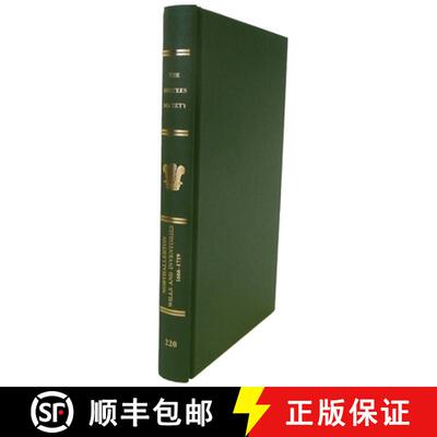 【3-4周达】精装 Northallerton Wills and Inventories, 1666–1719 [9780854440757]