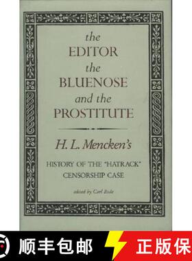 【3-4周达】The Editor, the Bluenose, and the Prostitute: History of the Hatrack Censorship Case [9780911797404]