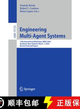 【3-4周达】Engineering Multi-Agent Systems : 12th International Workshop, EMAS 2024, Auckland, New Ze... [9783031711510]
