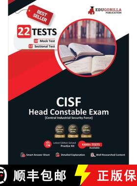 【3-4周达】CISF Head Constable Recruitment Exam 2023 (English Edition) - 10 Mock Tests and 12 Section... [9788194630425]