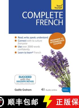 【3-4周达】Complete French (Learn French with Teach Yourself): Learn to read, write, speak and unders... [9781444177299]