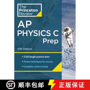 【3-4周达】Princeton Review AP Physics C Prep, 17th Edition: 3 Practice Tests + Complete Content Revi... [9780593516836]