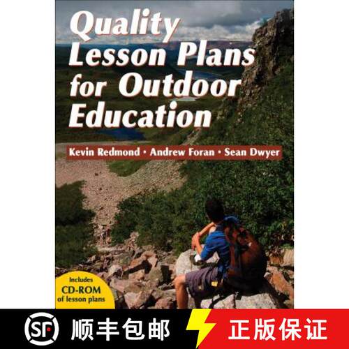 【3-4周达】Quality Lesson Plans for Outdoor Education [With CDROM] [9780736071314]