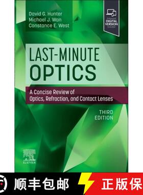 【3-4周达】Last-Minute Optics: A Concise Review of Optics, Refraction, and Contact Lenses [9780443128073]